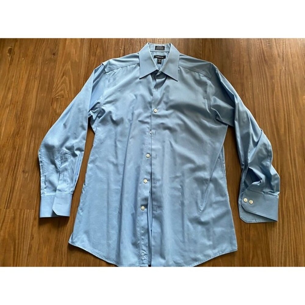 Claiborne Men's Modern Fit 15.5 23/33 Dress Shirt